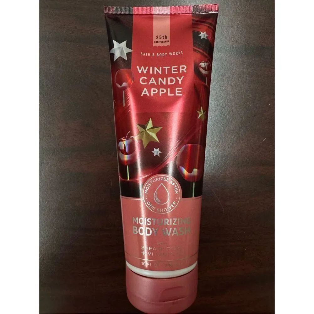 Bath & Body Works Winter Candy Apple Moisturizing Body Wash Full Size- 10 oz